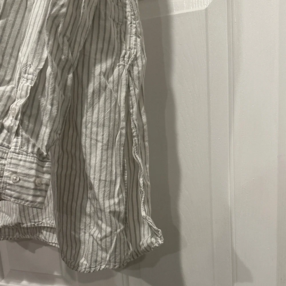 Aerie white and grey striped tunic - Picture 2 of 2